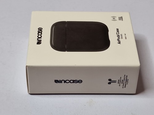 INCASE AirPods Case Metallic 1st 2nd Generation Black in Colour - New in Box - 第 3/10 張圖片
