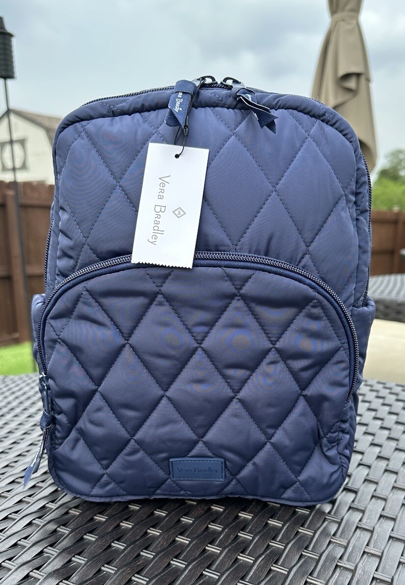 Vera Bradley Quilted Denim Blue Mini Backpack Vera Bradley | Bags | Vera Bradley Backpack Quilted Denim  main image 2