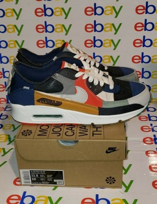 New Nike Air Max 90 QS Scrap Women Size 11.5 Mens Size 10 DJ4878-400 Rare |  eBay