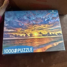 Paper House Seaside Sunset  1000 Piece Jigsaw Puzzle New in Box