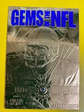 D46678  1997 Pro Line Gems Gems of the NFL 23K Gold #G6 Brett Favre BK$30