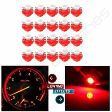 20x B8.4d 5050 Led Smd Red Dash Auto Dash Gauge Instrument Light Bulb 20x B8.4d 5050 Led Smd Red Dash Auto Dash Gauge Instrument Light Bulb
