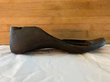 Forme de chaussure de cordonnier en fonte vintage des années 1930