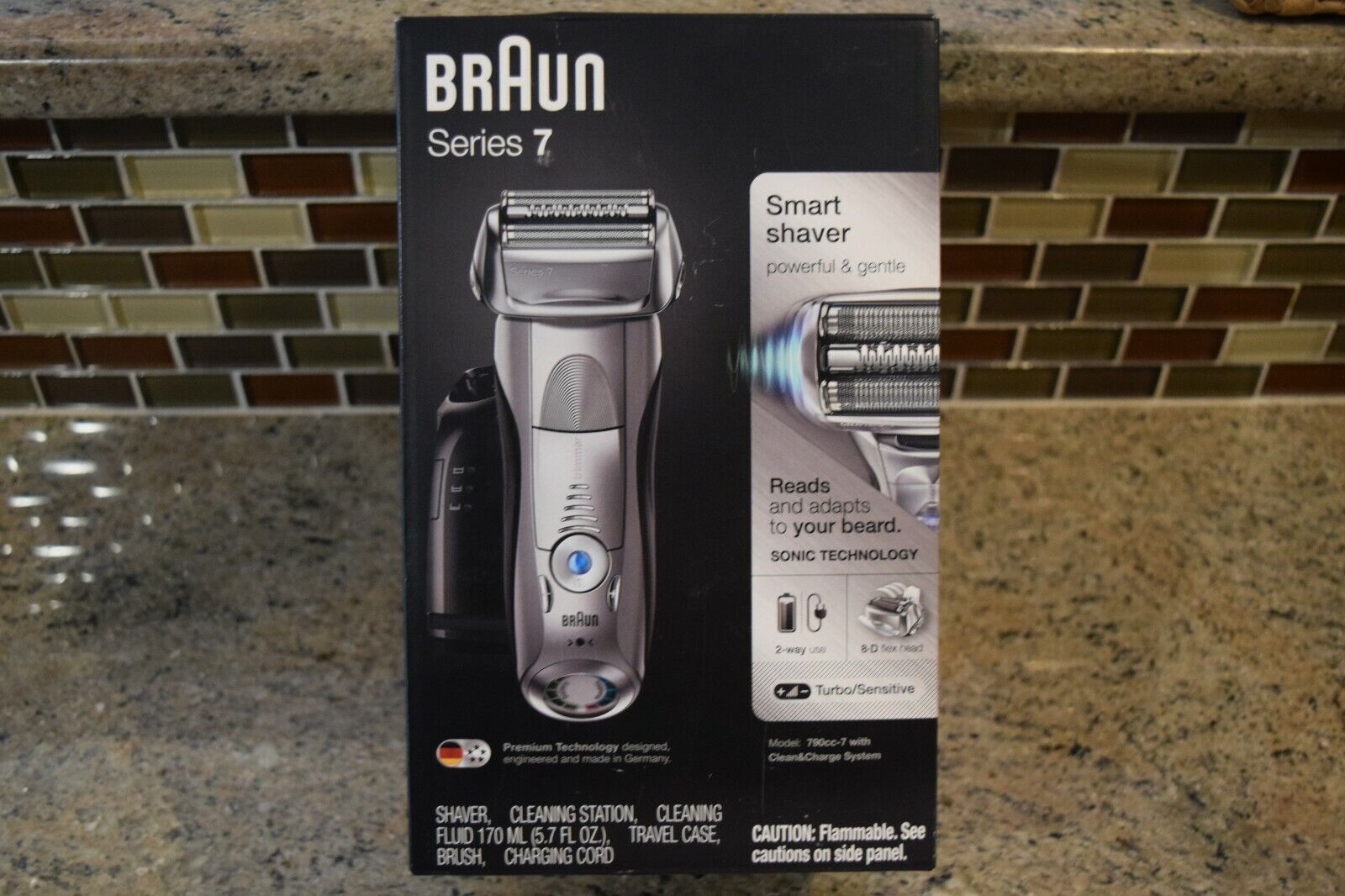 Braun 790cc-4 Series 7 Mens 3 Rechargeable Foil 35% OFF New gift Shaver Blade Pulsonic