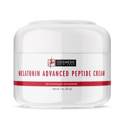 Melatonin Advanced Peptide Cream for Youthful Skin - Supports Nightly Natural...