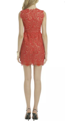 Shoshanna Sierra Lace Dress Red Sz 2 | eBay Shoshanna Sierra Lace Dress Red Sz 2 | eBay