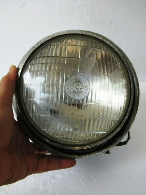 Vintage Lucas 700 Headlamp Light Lamp Antique Motor Car Light Made