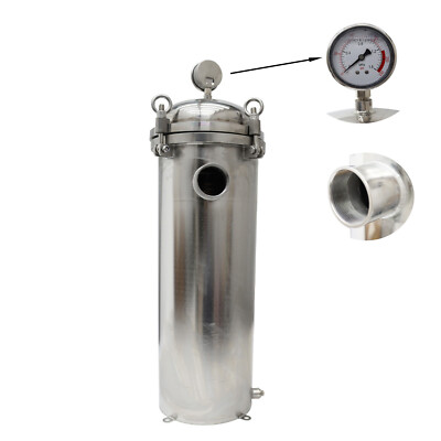 #1 Bag Filter Housing Corrosion-resistant 304 Stainless Steel Water Filter