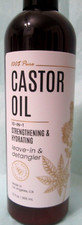 Custom Nature,100 Pure Castor Oil 10-1n-1 Strengthening  Hydrating Leave-in