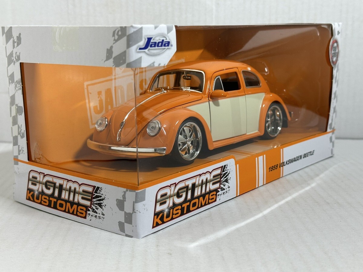 オレンジ ビートル ミニカー 1/24 ビートル VW Beetle Action Figure Charlie オレンジ 黄色