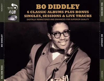 CD-BOX Bo Diddley 6 Classic Albums Plus Bonus Singles, Sessions & Live Tracks