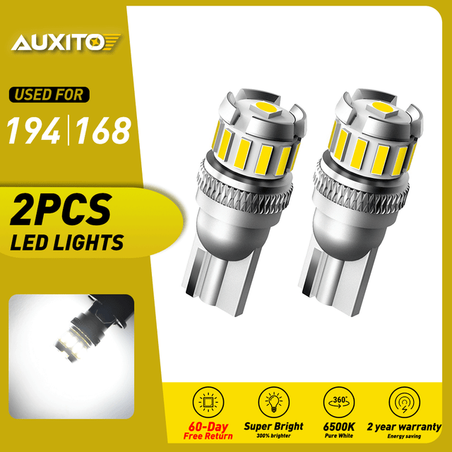 AUXITO 2x T10 LED Super Bright Interior Parker Number Plate Light Globe 6500K AUXITO 2x T10 LED Super Bright Interior Parker Number Plate Light Globe 6500K