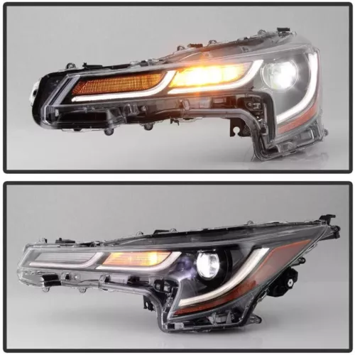 Pair For 2020 2021 Toyota Corolla SE XLE XSE 3D DRL LED Projector Headlight - Picture 2 of 11