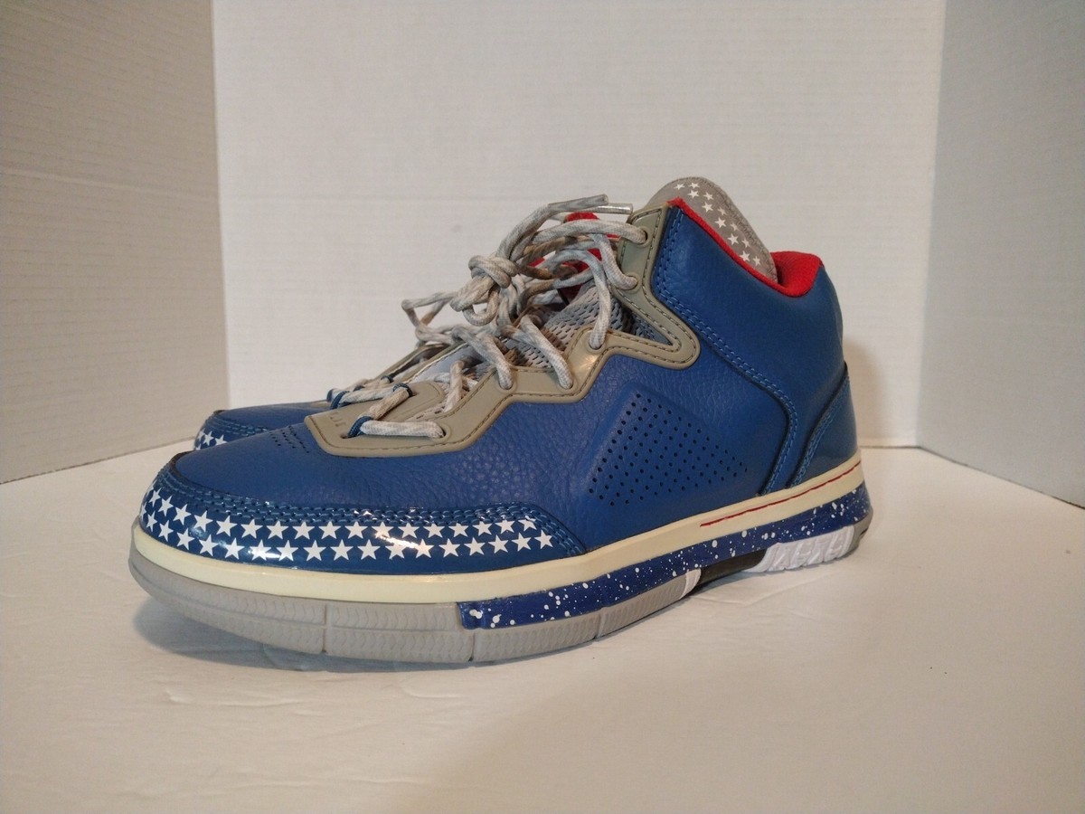 Li-Ning Way of Wade 1 Veteran's Day Red,White And Blue Men's 9 See