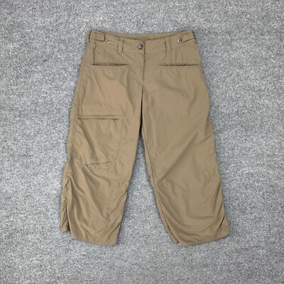 Salomon Capri Womens 4 Brown Acti Lite Lightweight Hiking Cropped