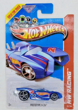 2013 Hot Wheels Prototype H-24 #101/250 HW Race Team Blue X1739 1:64 Sealed
