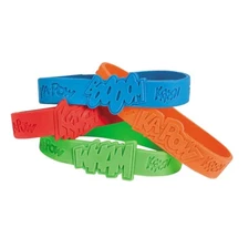 Superhero Sayings Bracelets by Fun Express