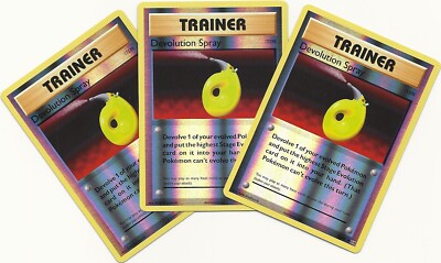 devolution spray pokemon card Pokemon X & Y Evolutions Uncommon Devolution Spray #76