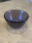 Pyrex Bowl 7401S 3 Cup (750 ml) Ribbed Amethyst Purple 5 inch Diameter Fluted