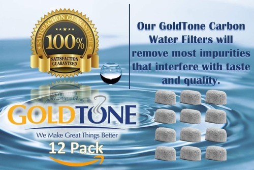 (12) Filtros de agua de carbón GoldTone para cafeteras Keurig 1.0 2.0 y Breville - Imagen 8 de 10