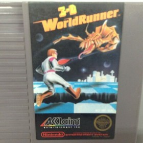Tested EUC Authentic 3-D WorldRunner (Nintendo Entertainment System, 1987) NES