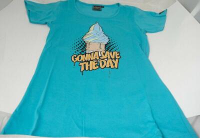 Chico Damenshirt ''Save the day'' Größe S, türkis      #8.5 452 M2