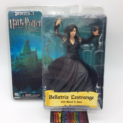 NECA Reel Toys Harry Potter Series 3 BELLATRIX LESTRANGE Action Figure 2007