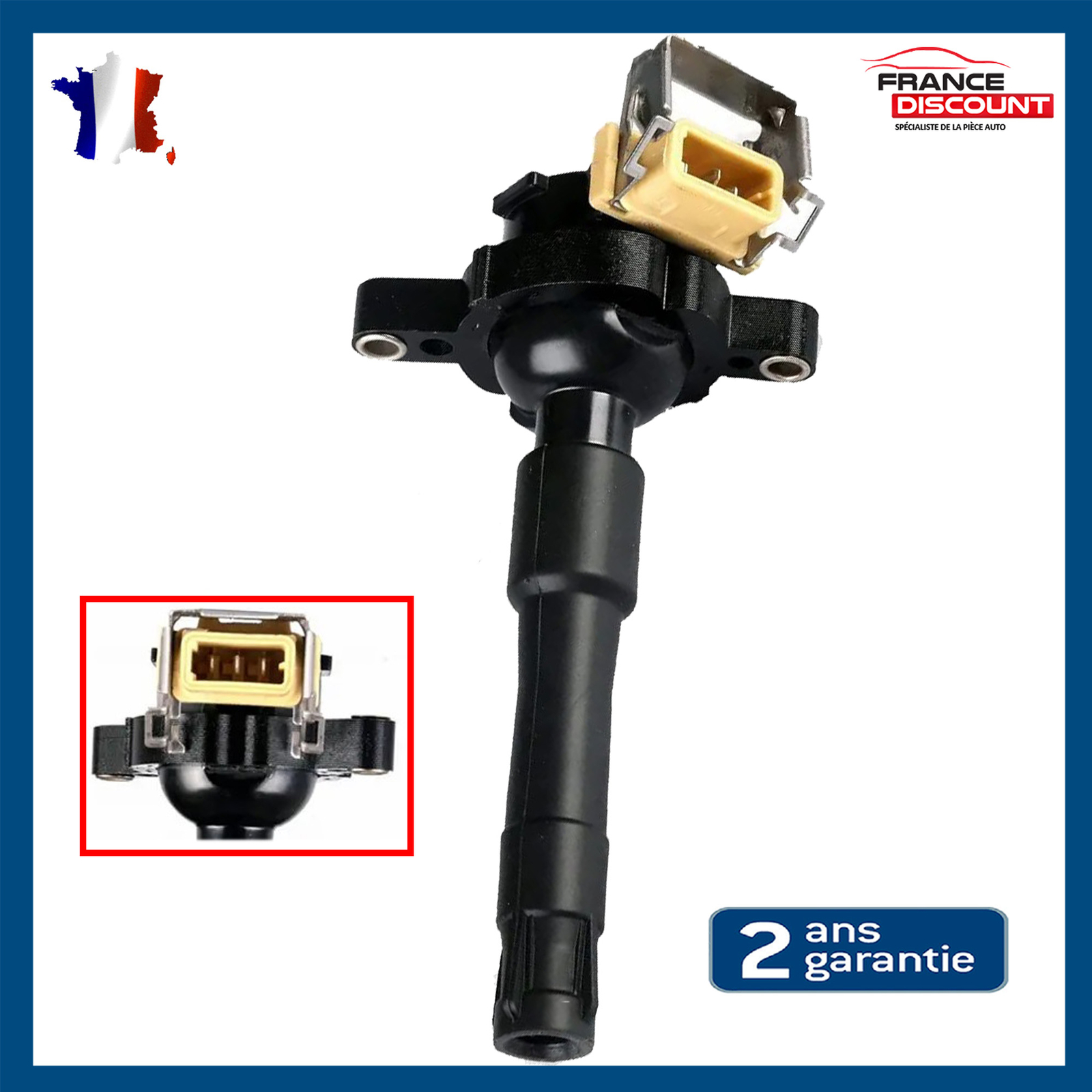 Bobine d'allumage robuste pour BMW E36 E46 323i 328i longévité et isolation renforcée