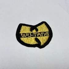 Wu Tang MINI Iron-On/Sew-On Embroidered Patch Wu-Tang Patch