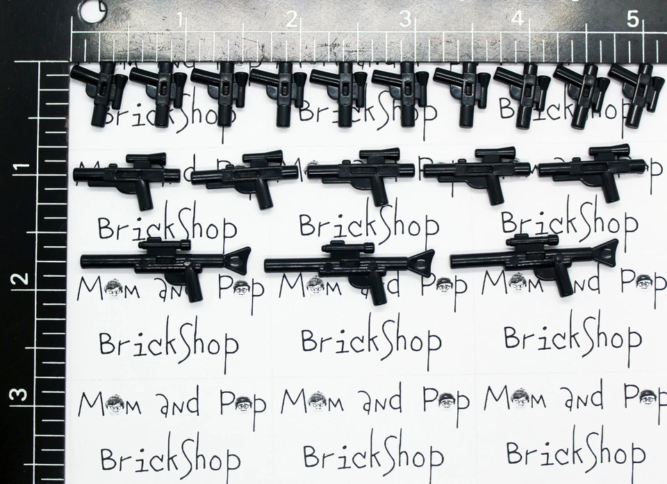 LEGO Blaster Lot 18x Star Wars Set Small Medium Large Scoped Gun - Image 4 of 4