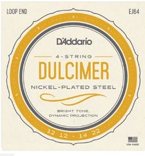 D'Addario EJ64 4 String Dulcimer Strings
