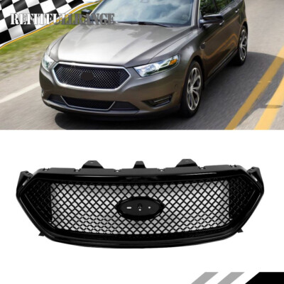 DG1Z-8200-DC Front Upper Grille Gloss Black Grill For 2013-2018 Ford Taurus SHO