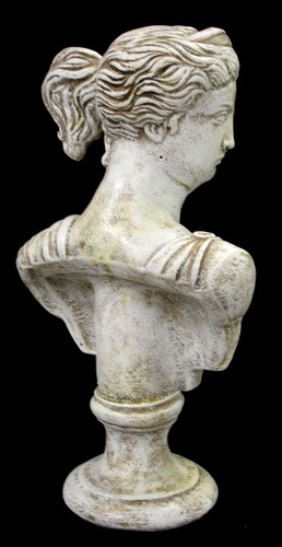 Vintage antike Oberfläche griechische Büste der Artemis Kunst Statue Skulptur Wohnkultur - Bild 5 von 8