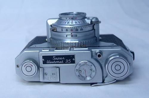 Super WESTOMAT 35 Vintage Rangefinder Film Camera Terionon 45mm f/3.5 Lens Japan - Picture 5 of 6