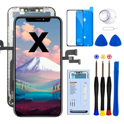 EFAITHFIX For iPhone X Display LCD Touch Screen Digitizer Assembly Replacement A+ Quality