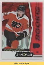 2018-19 Upper Deck Synergy Rookies Red Tier 1 Oskar Lindblom #72 READ 0c6