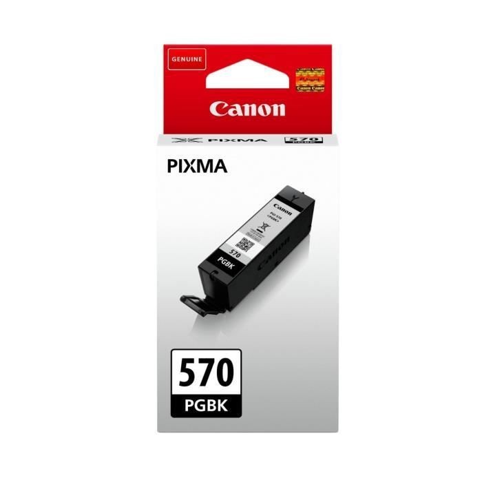 Cartouche Canon PGI-570 PGBK à encre pigmentaire pour des textes d'une netteté laser