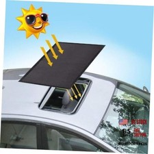 Magnetic Car Sunroof Sun Shade Breathable Mesh, Car roof 39"x25" Sunroof Cover
