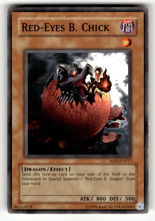 Yugioh Red Eyes B Chick for sale | eBay