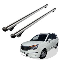 DachträGer Passend FüR Ssangyong Rodius Ab Baujahr 2004 V1 In Silber