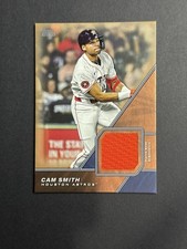 Cam Smith 2026 Topps Series 1 Major League Materials Relic MLM-CSM 41/50 Gold