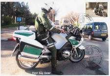 2012 FDC motorcycle motor vehicles motorcycle biker Gendarmerie  Military