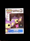 Aipom Funko Pop! 947 Pokémon Games Flocked Gotta Catch 'em All in Protector