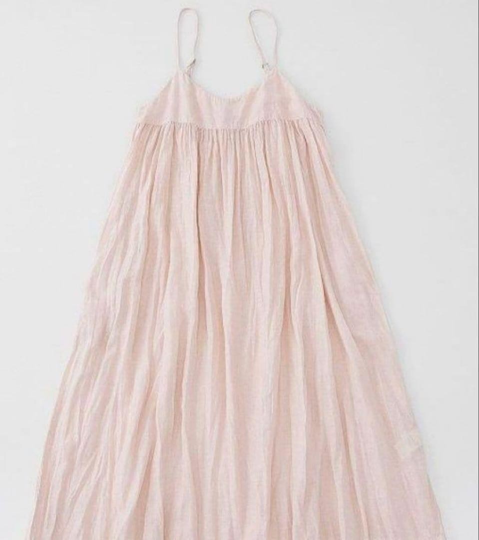 nest Robe Sakura Dyed Linen Camisole Dress Pink Web Exclusive Japan
