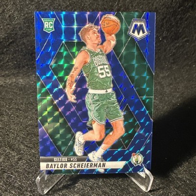 2024-25 NBA Panini Mosaic Baylor Scheierman Rookie Blue Prizm  /199