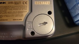 *console Only* Neo Geo Pocket Color  Platinum Blue Video Game SNK Tested & Works