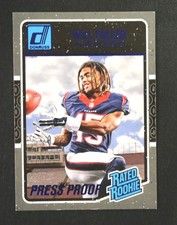 2016 Panini Donruss Will Fuller BLUE PRESS PROOF Rookie RC #400