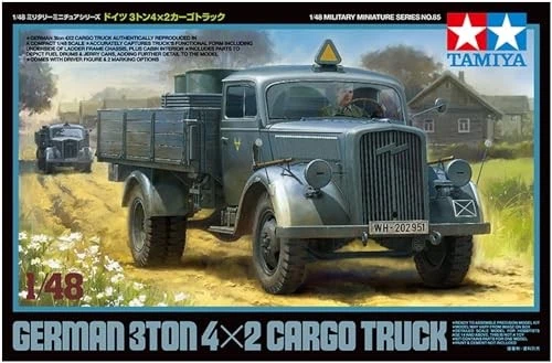 Tamiya Dickie 300032585 – 1: 48 Tedesco 3 to Transport Camion 4 X 2 - NUOVO  - Immagine 4 di 4