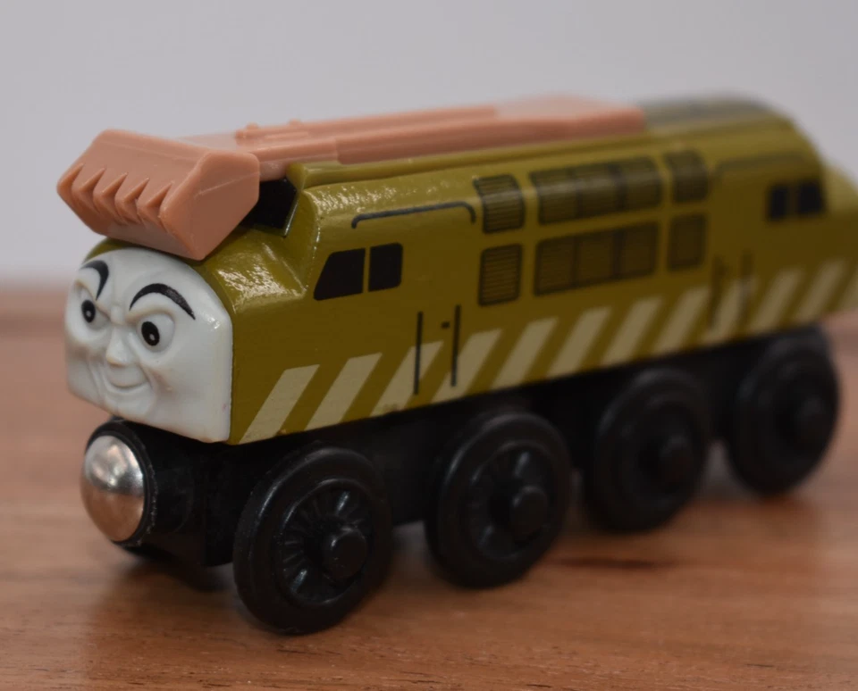 Diesel 10 - 2003 GUC Thomas & Friends Wooden Railway Train Tank Engine - Image 3 of 4