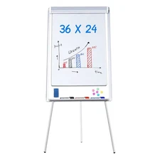 Easel White Board - Magnetic Tripod Whiteboard Portable Dry Erase Board 36 x ...